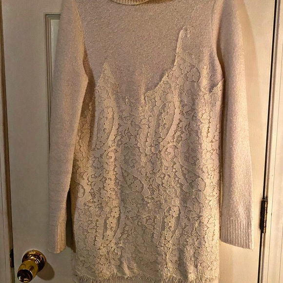 Michael Kors Lace Sweater Tunic - Picture 2 of 5